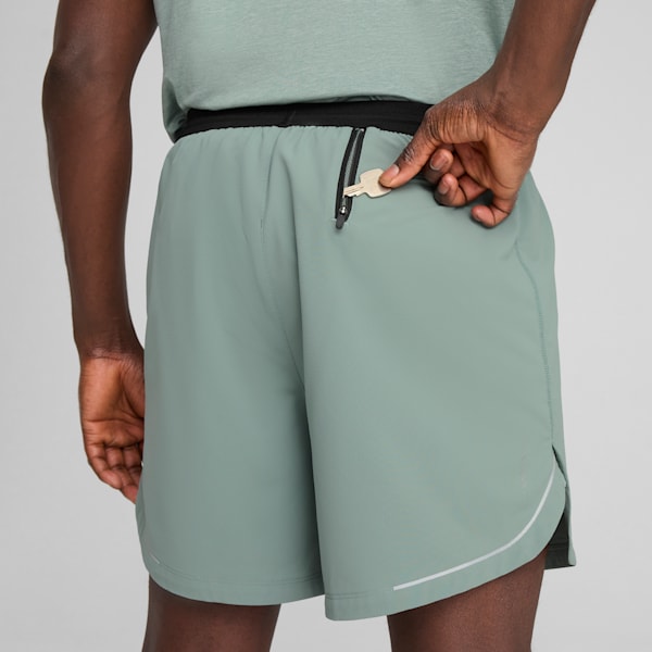 Short 5 po Everyday Running ULTRAWEAVE Homme, Green Moon, extralarge